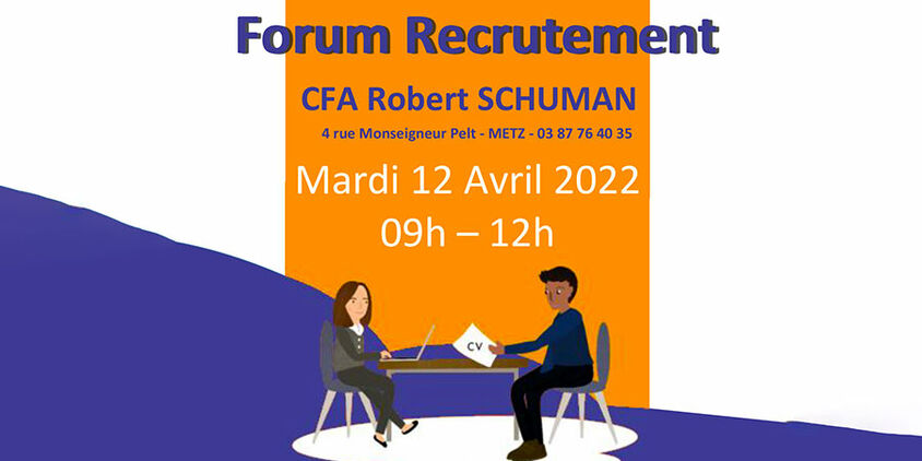 Forum Recrutement à l'UFA Robert Schuman de Metz