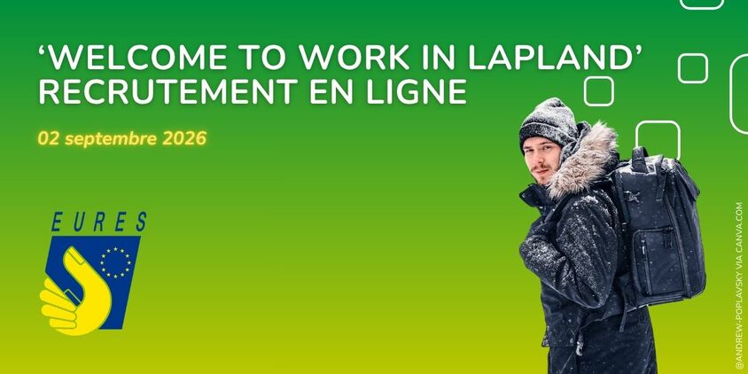 ‘Welcome to Work in Lapland’ Recrutement en ligne - 02 septembre 2026