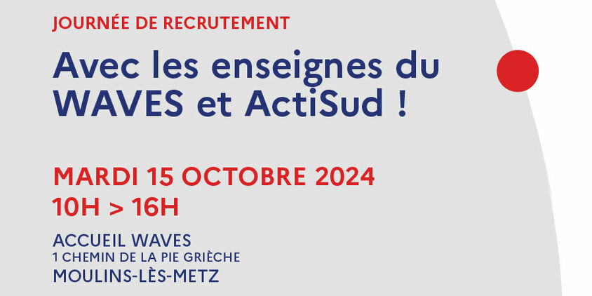 Une journée de recrutement !