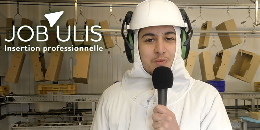 Nouvel exemple d'insertion réussie pour JOB'ULIS, avec Nicolas chez Charal.