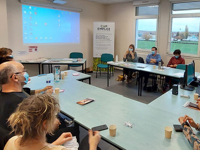 Table ronde avec cap emploi 57