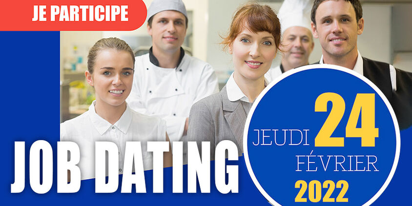 Je participe au Job Dating à Amnéville-Les-Thermes !