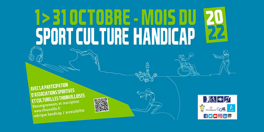 Mois du sport culture & handicap à Thionville 2022