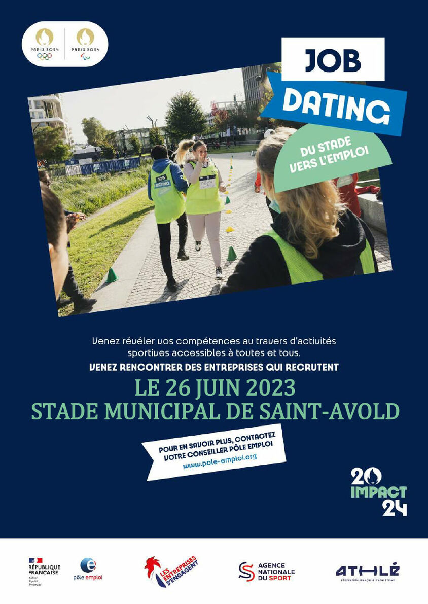 Image de sportifs qui courent. Venez rencontrer des entreprises qui recrutent !