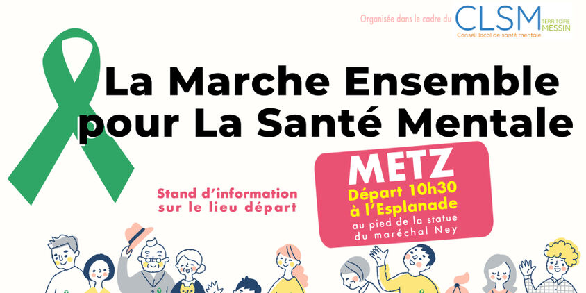 Stand d'information sur le lieu de départ