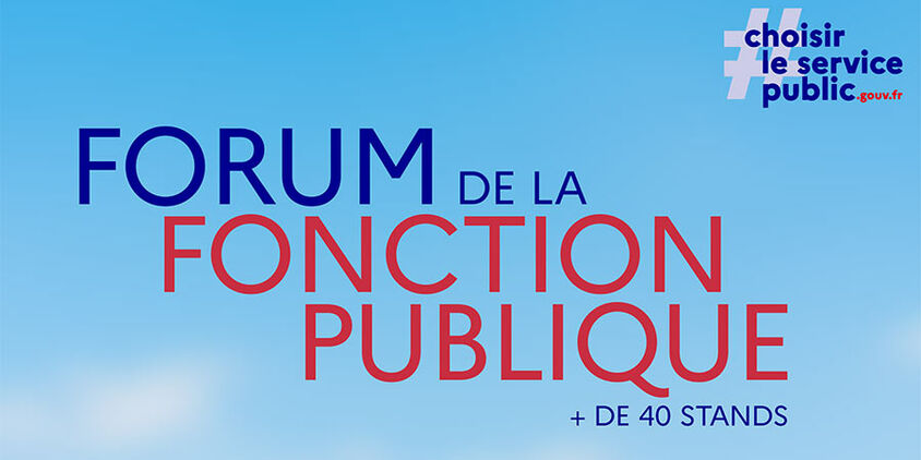 + de 40 stands : #choisir le service public