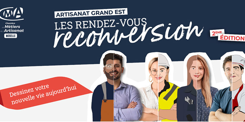 Dans votre CMA : les rendez-vous reconversion (2ème édition)