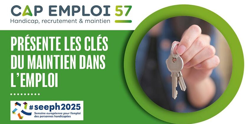Image de main avec des clés et le logo de la SEEPH 2025