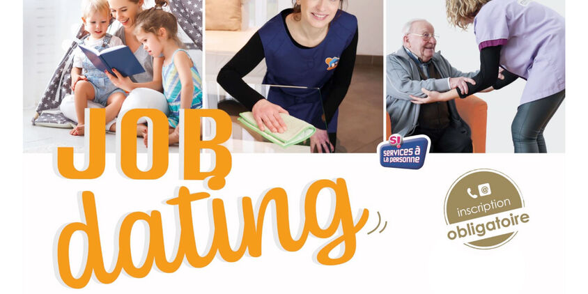 Jobdating pour les métiers de service à la personne le 15 juin !