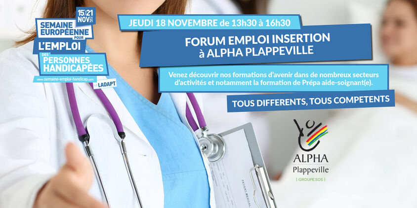 FORUM EMPLOI INSERTION à ALPHA PLAPPEVILLE