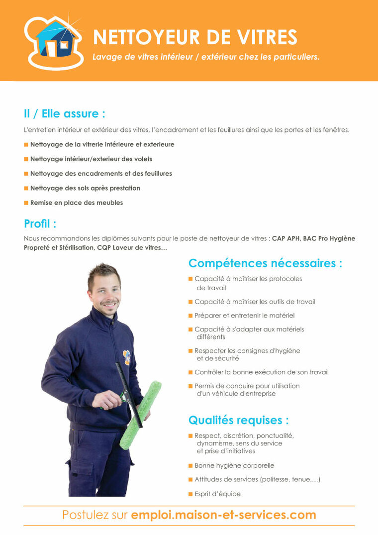 Fiche nettoyeur de vitre