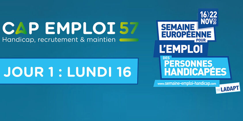 La Semaine Européenne pour l'Emploi des Personnes Handicapée : JOUR 1